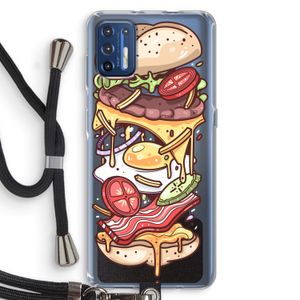 Diet Coke Please: Motorola Moto G9 Plus Transparant Hoesje met koord