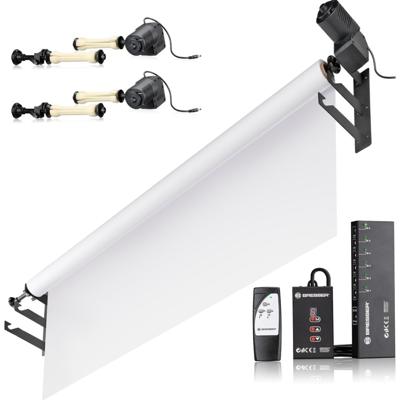 Bresser EBS-3 Elektrisch Achtergrondsysteem voor 3 Rollen OUTLET