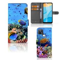 OPPO A15 | Telefoonhoesje | Met pasjeshouder | Vissen