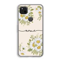 Daisies: Google Pixel 4a Transparant Hoesje
