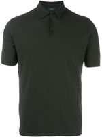 Zanone polo classique - Vert - thumbnail