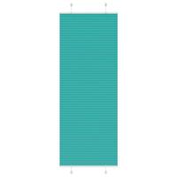 Plissé rolgordijn 80x200 cm stofbreedte 79,4 cm petrol groen