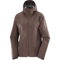 Salomon Bonatti trail jacket dames - BRUIN - Dames