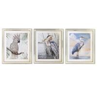 Canvas DKD Home Decor polyestyreen Canvas 40 x 1,6 x 60 cm 56 x 1,6 x 66 cm