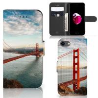 iPhone 7 | 8 | SE (2020) | SE (2022) | Flip Cover | Golden Gate Bridge