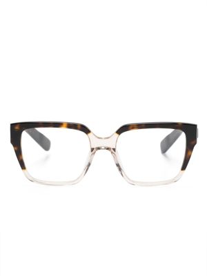 Kaleos lunettes de vue carrées Cuevas 003 - Marron