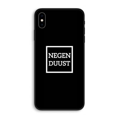 Negenduust black: iPhone XS Max Biologisch afbreekbaar hoesje