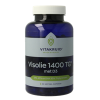 Visolie 1400 TG Triglyceriden met D3 90 Softgels