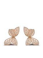 Pasquale Bruni puces d'oreilles Giardini Segreti en or rose 18ct ornées de diamants - thumbnail