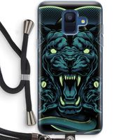Cougar and Vipers: Samsung Galaxy A6 (2018) Transparant Hoesje met koord