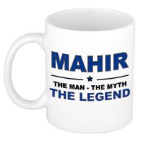Mahir The man, The myth the legend collega kado mokken/bekers 300 ml