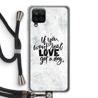 Partner in crime: Samsung Galaxy A12 Transparant Hoesje met koord