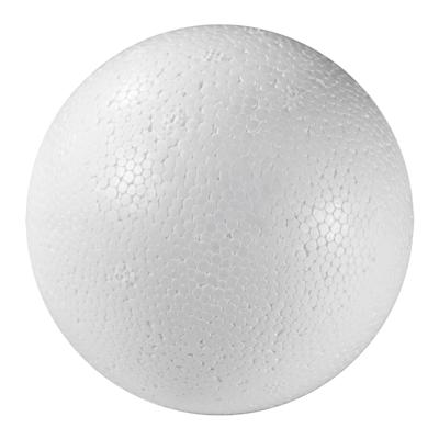 Piepschuim bol/bal - wit - D8 cm - styropor - hobby figuren - DIY - knutselen