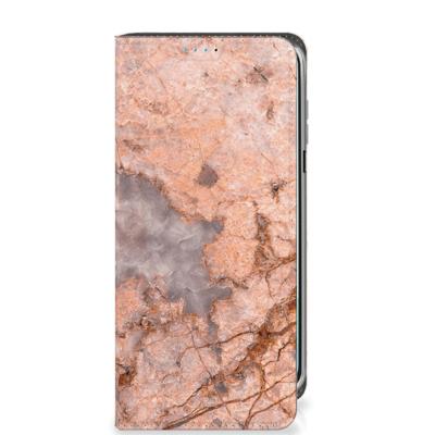 Samsung Galaxy A16 5G/4G | Standcase | Marmer Oranje Samsung Galaxy A16 5G/4G | Standcase | Marmer Oranje