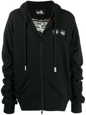 Haculla sweat à capuche à détails brodés - Noir