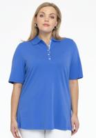 Yoek Polo-shirt flare | Indigo | Maat 58/60