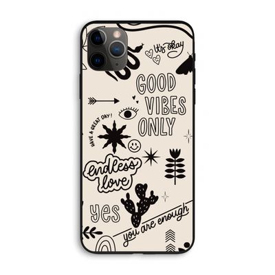 Good vibes: iPhone 11 Pro Max Biologisch afbreekbaar hoesje