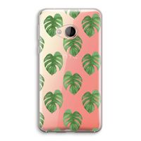 Monstera leaves: HTC U Play Transparant Hoesje