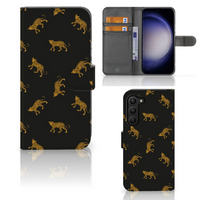 Telefoonhoesje met Pasjes voor Samsung Galaxy S23 Plus Leopards