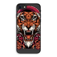 Tiger and Rattlesnakes: iPhone SE 2020 Biologisch afbreekbaar hoesje