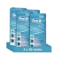 Oral-B Flosdraad - Super Floss - 50 stuks - 4 stuks