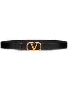 Valentino Garavani ceinture VLogo Signature en cuir - Noir