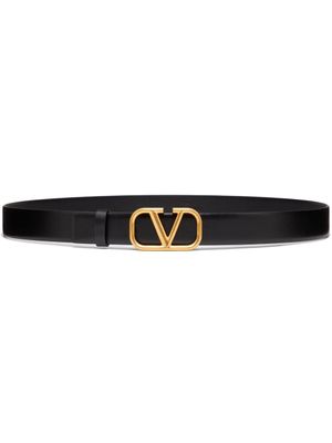 Valentino Garavani ceinture VLogo Signature en cuir - Noir
