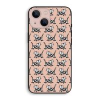 Zwarte poes: iPhone 13 mini Biologisch afbreekbaar hoesje