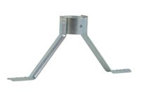 Steelhouder metaal dia 28 mm hoog 75 mm Steelhouder metaal dia 28 mm hoog 75 mm