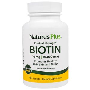 Biotin Sustained Release (90 Tablets) - Nature&apos;s Plus