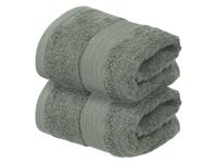 LIVARNO Set van 2 gastendoekjes 30 x 50 cm (Mint)