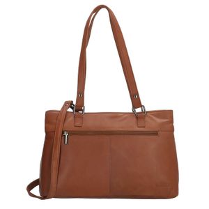 Beagles Leather Handtas / Schoudertas Santa Lucia Cognac