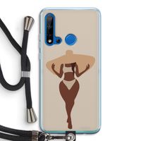 Let's get salty: Huawei P20 Lite (2019) Transparant Hoesje met koord