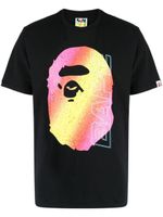 A BATHING APE® t-shirt en coton à imprimé graphique - Noir - thumbnail