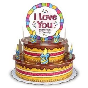 3D Wenstaart I Love You