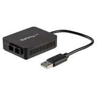 StarTech.com USB 2.0 naar glasvezel converter 100BaseFX SC netwerk adapter