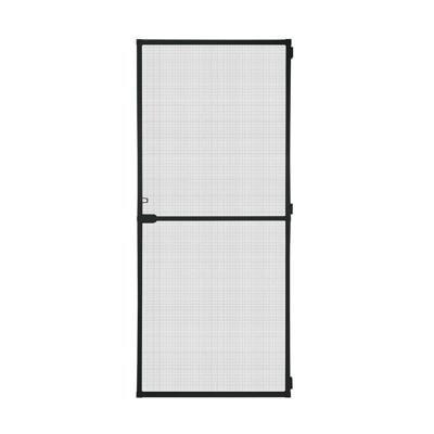 Muskietennet Schellenberg Deuren Met lijst Glasvezel Zwart Aluminium (100 x 210 cm)