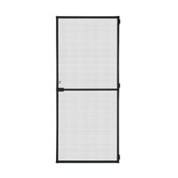 Muskietennet Schellenberg Deuren Met lijst Glasvezel Zwart Aluminium (100 x 210 cm)