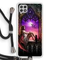 Kinderen van de nacht: Samsung Galaxy A22 4G Transparant Hoesje met koord