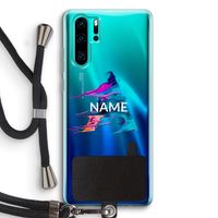 Abstract Spectrum: Huawei P30 Pro Transparant Hoesje met koord