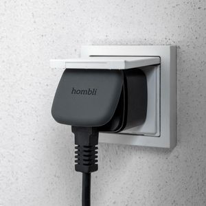 Hombli HBSO-0100 smart plug 3680 W Thuis Zwart