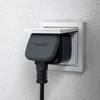 Hombli HBSO-0100 smart plug 3680 W Thuis Zwart - thumbnail