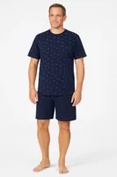 Heren shortama - Katoen - Blue logo