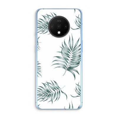 Simple leaves: OnePlus 7T Transparant Hoesje