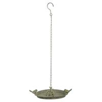 Voederschaal hangend metaal 24 cm