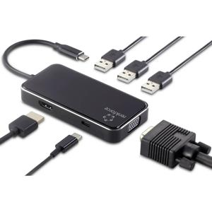 Renkforce RF-HUB-230 USB-C dockingstation Geschikt voor merk (dockingstation): Universeel USB-C Power Delivery