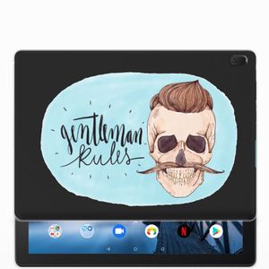 Tablet BackCover Lenovo Tab E10 Gentleman Skull