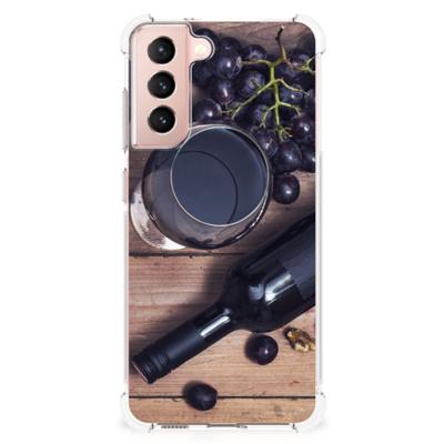 Samsung Galaxy S21 FE Beschermhoes Wijn Samsung Galaxy S21 FE Beschermhoes Wijn