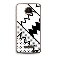 Pop Art #5: Motorola Moto Z Force Transparant Hoesje