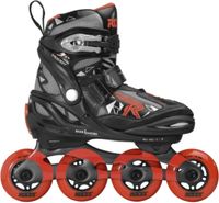 Roces Inline skates Moody Tif 82A zwart/rood maat 36-40